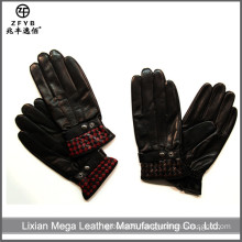 ZF5661 wholesale winter man fashion newest leather gloves